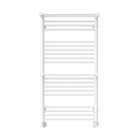 Полотенцесушитель Terminus «Аврора с 2-мя полками» П20 500х1000 Белый