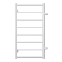 Полотенцесушитель Terminus «Аврора» П8 400х800 бп 500 Белый