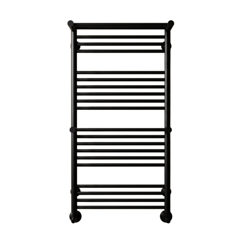 Полотенцесушитель Terminus «Аврора с 2-мя полками» П20 500х1000 Черный