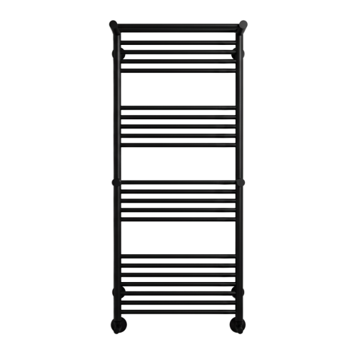 Полотенцесушитель Terminus «Аврора с 2-мя полками» П22 500х1200 Черный