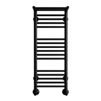 Полотенцесушитель Terminus «Аврора с/п» П16 300х800 Черный