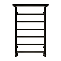Полотенцесушитель Terminus «Контур с/п» П7 500х800 Черный