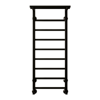 Полотенцесушитель Terminus «Контур с/п» П9 400х1000 Черный
