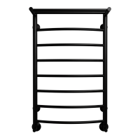 Полотенцесушитель Terminus Классик с полкой П8 500х800 Черный