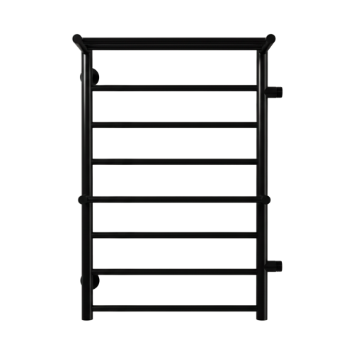 Аврора с 2-мя/п П8 500х800 бп500 Полотенцесушитель TERMINUS Черный