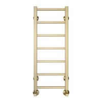 Полотенцесушитель Terminus «Контур» П7 300х800 Латунь Матовая PVD