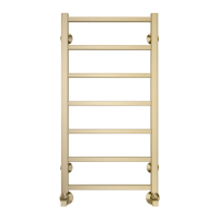 Полотенцесушитель Terminus «Контур» П7 400х800 Латунь Матовая PVD