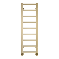 Полотенцесушитель Terminus «Контур» П9 300х1000 Латунь Матовая PVD