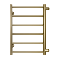 Полотенцесушитель Terminus «Аврора» П6 400х600 бп500 Латунь Матовая PVD