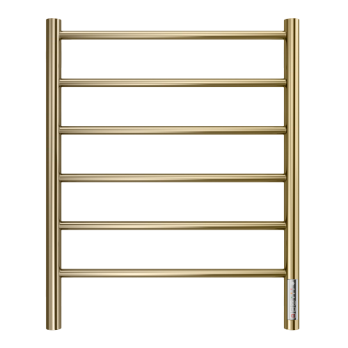 Полотенцесушитель Terminus Аврора П6 500х650 электро Латунь Матовая PVD