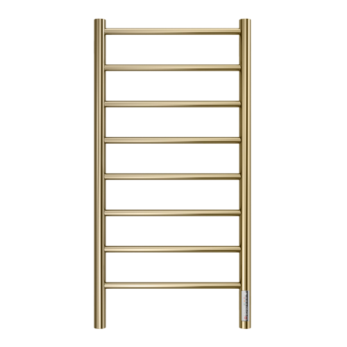Полотенцесушитель Terminus Аврора П8 400х850 электро Латунь Матовая PVD
