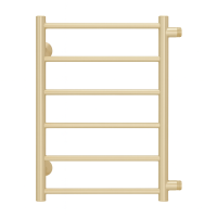 Аврора П6 400х600 бп500 Полотенцесушитель TERMINUS матовое золото покраска