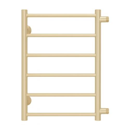 Аврора П6 400х600 бп500 Полотенцесушитель TERMINUS матовое золото покраска