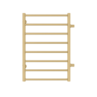 Аврора П8 500х800 бп500 Полотенцесушитель TERMINUS матовое золото покраска