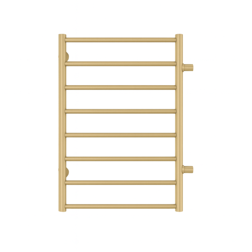 Аврора П8 500х800 бп500 Полотенцесушитель TERMINUS матовое золото покраска