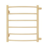 Классик П6 500х600 бп500 Полотенцесушитель TERMINUS матовое золото покраска