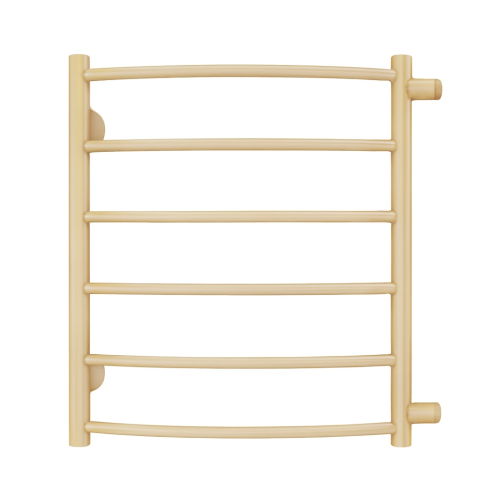 Классик П6 500х600 бп500 Полотенцесушитель TERMINUS матовое золото покраска