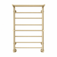 Аврора с 2 полками П8 500х800 Полотенцесушитель TERMINUS матовое золото покраска