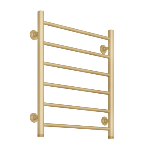 Аврора П6 500х650 наружняя резьба Полотенцесушитель TERMINUS матовое золото покраска