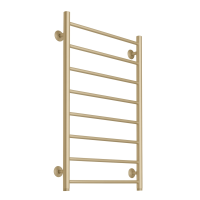 Аврора П8 500х850 наружняя резьба Полотенцесушитель TERMINUS матовое золото покраска