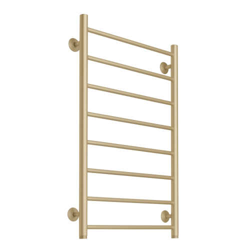 Аврора П8 500х850 наружняя резьба Полотенцесушитель TERMINUS матовое золото покраска