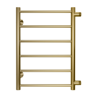 Полотенцесушитель Terminus «Аврора» П6 400х600 бп500 Матовое Золото PVD