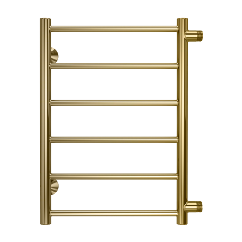 Полотенцесушитель Terminus «Аврора» П6 400х600 бп500 Матовое Золото PVD
