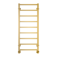 Полотенцесушитель Terminus «Контур» П9 400х1000 Матовое Золото PVD