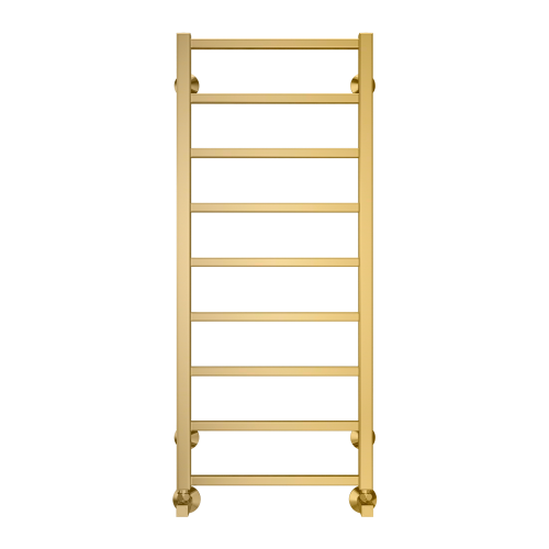 Полотенцесушитель Terminus «Контур» П9 400х1000 Матовое Золото PVD