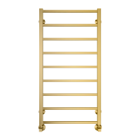 Полотенцесушитель Terminus «Контур» П9 500х1000 Матовое Золото PVD