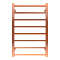 Полотенцесушитель Terminus «Ватикан» П8 500х800 Медь Матовая PVD