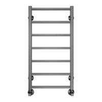Полотенцесушитель Terminus «Контур» П7 400х800 Оружейная Сталь Матовая PVD