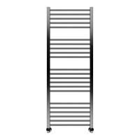 Полотенцесушитель Terminus «Сицилия» П22 500х1400 Оружейная Сталь Матовая PVD