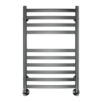 Полотенцесушитель Terminus «Авиэль» П10 500х800 Оружейная Сталь Покраска