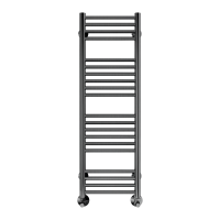 Полотенцесушитель Terminus «Аврора» П20 300х1000 Оружейная Сталь Покраска