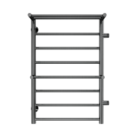 Полотенцесушитель Terminus «Аврора с 2-мя полками» П8 500х800 бп500 Оружейная Сталь Покраска