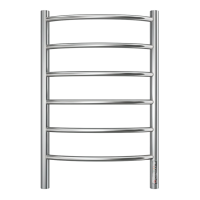 Полотенцесушитель Terminus Классик П6 400х650 электро Сатин