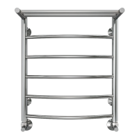 Полотенцесушитель Terminus Классик с полкой П6 500х600 Сатин