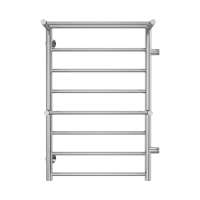 Аврора с 2-мя/п П8 500х800 бп500 Полотенцесушитель TERMINUS Сатин
