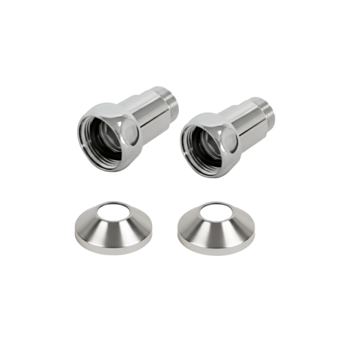 Комплекты прямого соединения для ПС с боковым подключением (г/ш) 1" х 1" Сатин