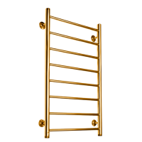 Полотенцесушитель Terminus «Аврора» (с наружной резьбой 1 дюйм) П8 500x850 Золото Глянец Покраска
