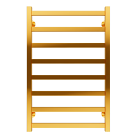 Полотенцесушитель Terminus Ното П8 500х800 Золото Глянец PVD