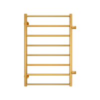 Полотенцесушитель Terminus «Аврора» П8 500х800 бп500 Золото Глянец PVD