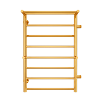 Полотенцесушитель Terminus «Аврора с 2-мя полками» П8 500х800 бп500 Золото Глянец Покраска