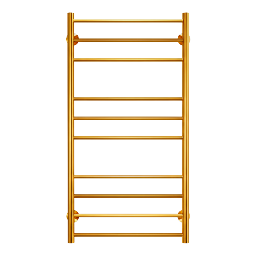 Полотенцесушитель Terminus «Аврора» П10 500х1000 Золото Глянец Покраска