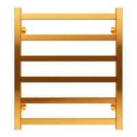 Полотенцесушитель Terminus Ното П6 500х600 Золото Глянец Покраска