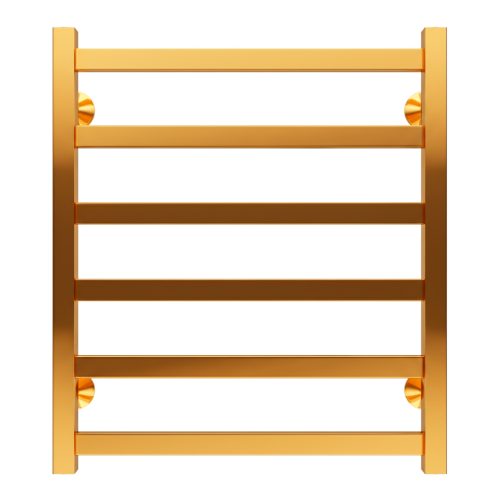 Полотенцесушитель Terminus Ното П6 500х600 Золото Глянец Покраска