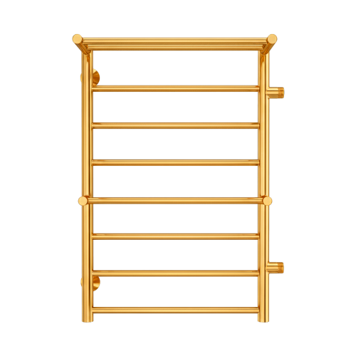 Аврора с 2-мя/п П8 500х800 бп500 Полотенцесушитель TERMINUS Золото Глянец Покраска