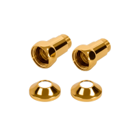 Комплекты прямого соединения для ПС с боковым подключением (г/ш) 1" х 3/4" Золото Глянец Покраска