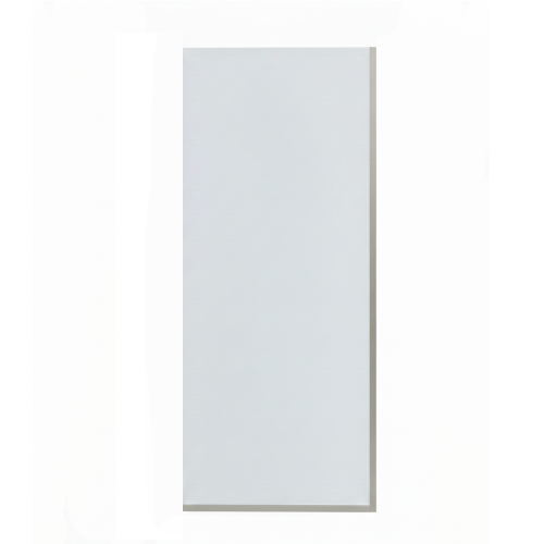 Шторка для ванны стационарная прозрачное стекло/профиль сатин 1400х600